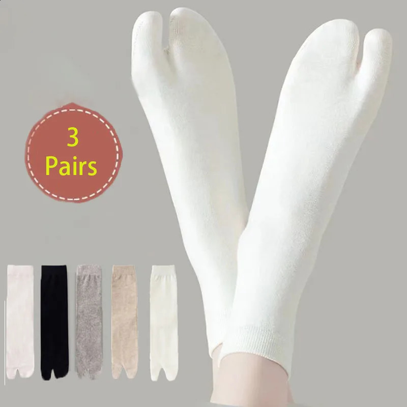 Japanese Men And Women's Summer Fiber Double Fingered Socks Flip-flops Sandals Split Breathable Independent Harajuku Fun Socks 260917