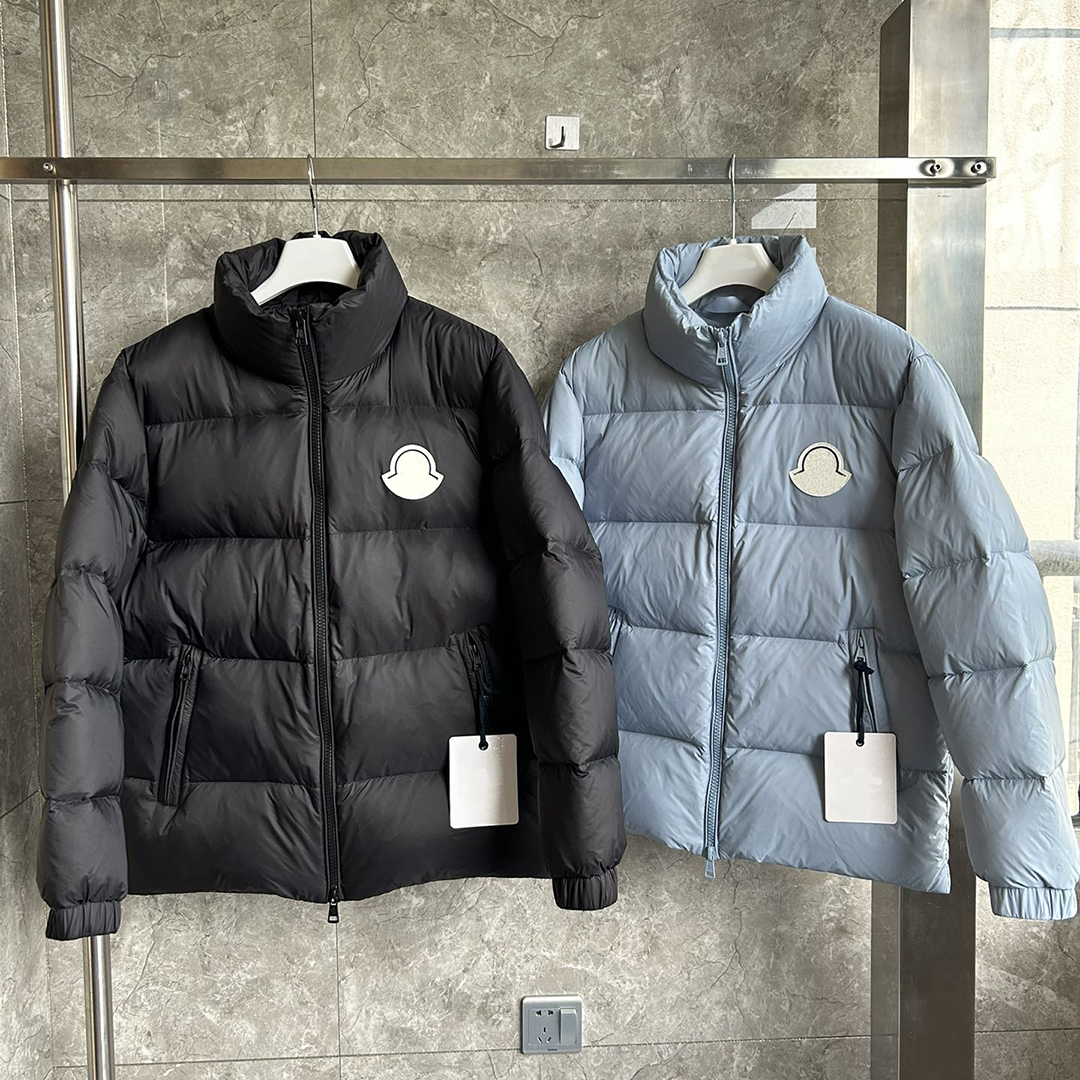 Jacket men jacket windbreaker jacket puffer jacket down jackets stand collar high quality coats peak purple raccoon fur collar sleeve zipper fill do