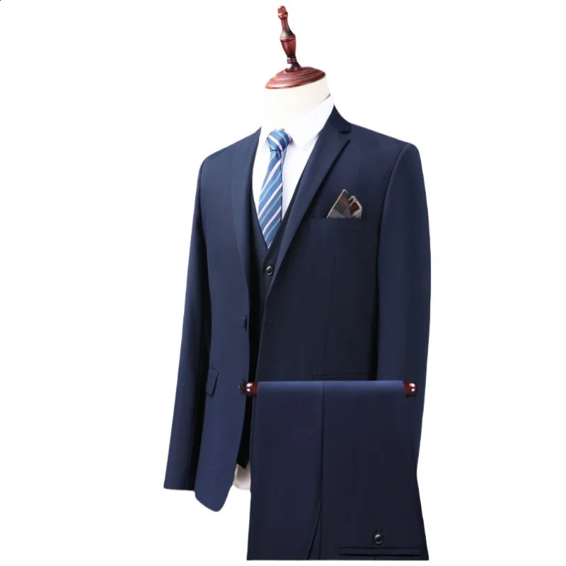 Suits Mens Fashionable Formal Tailored Solidcolor Dance Singer Trend Host Casual Wedding Banquet Dress Star Performance Suit 260914