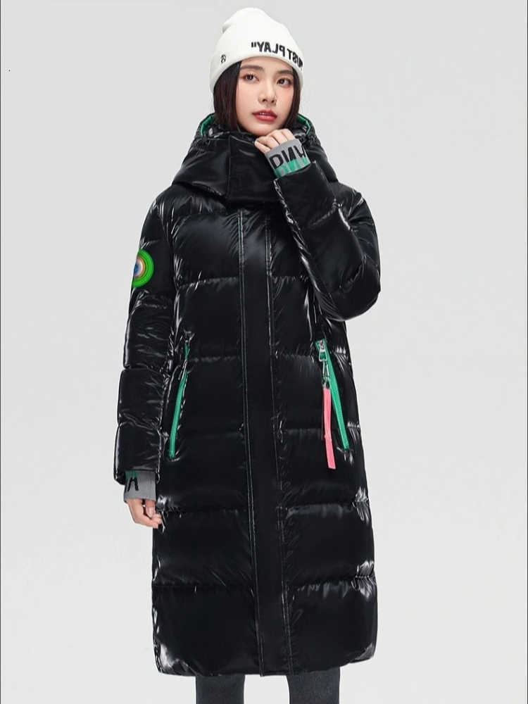 Warm Winter Thicken Parkas Jacket Long Down Cotton Coat Woman Man Outwear Outfits Classic Windproof Waterproof Couple Clothing H260917