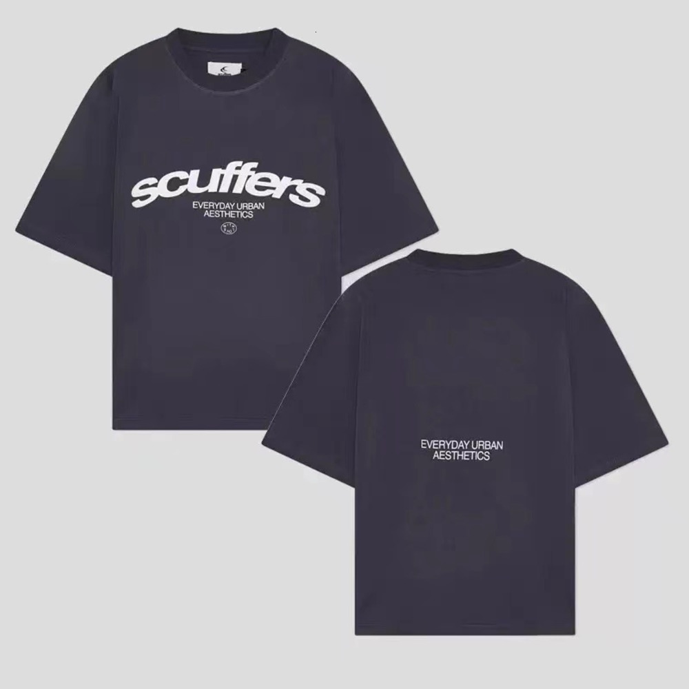 Scuffer T Shirt 2026 Hoodie Shirts Designer Suffer Hoodie Set Cotton Luxury Vintage Letter Print Graphic Tee Causal Round Neck High Quality Cotton S