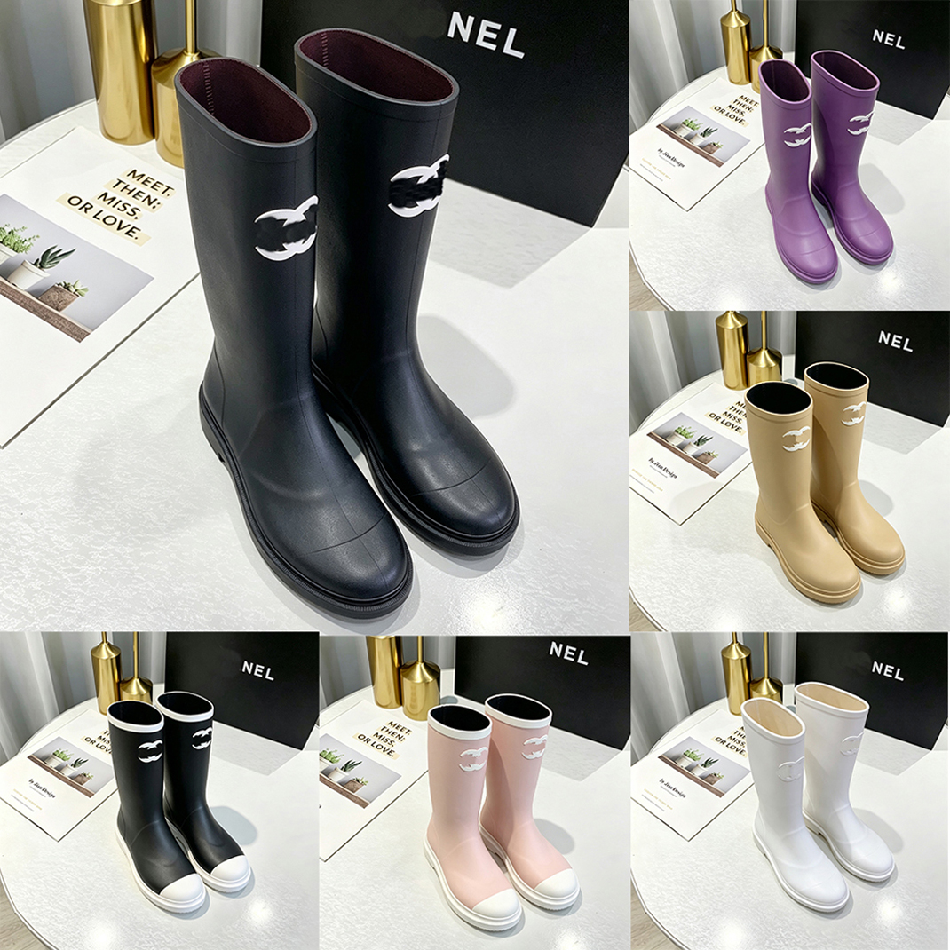 Designer bootsFashionable fall wintercomfortable cc bootsthick-soled martin bootshigh-quality round-toe Chelsealeather short boots AaaaA