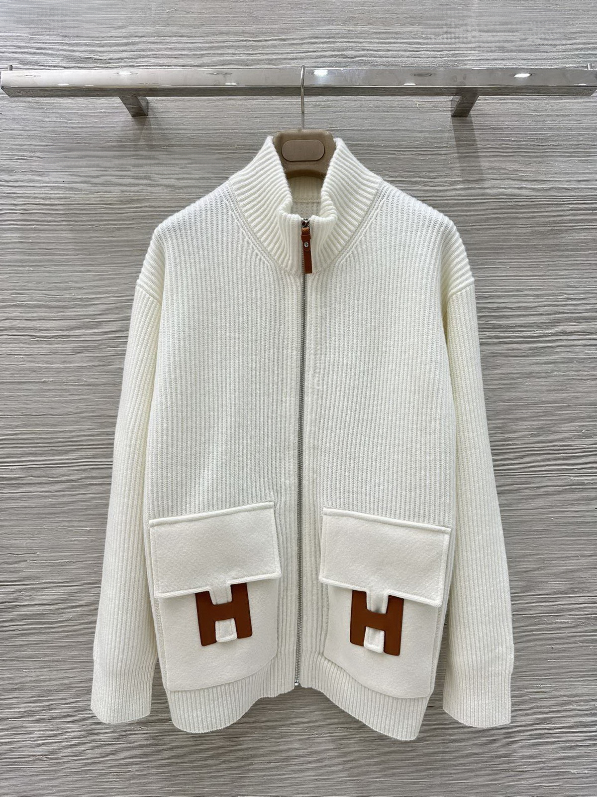 Hermrse Hoodie Women's Sweaters 26Ss Designer Fashion Hoodie Cardigan Sweater Men Women Cardigans H Knitted Jacket Coat Hermrse Pullover Sweate