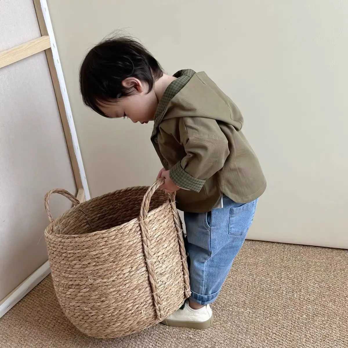 Kids New Toddler Hooded Jacket Spring Autumn Baby Boys Girls Plaid Lined Cardigan Outerwear Children Clothing Windbreaker CoatT260916