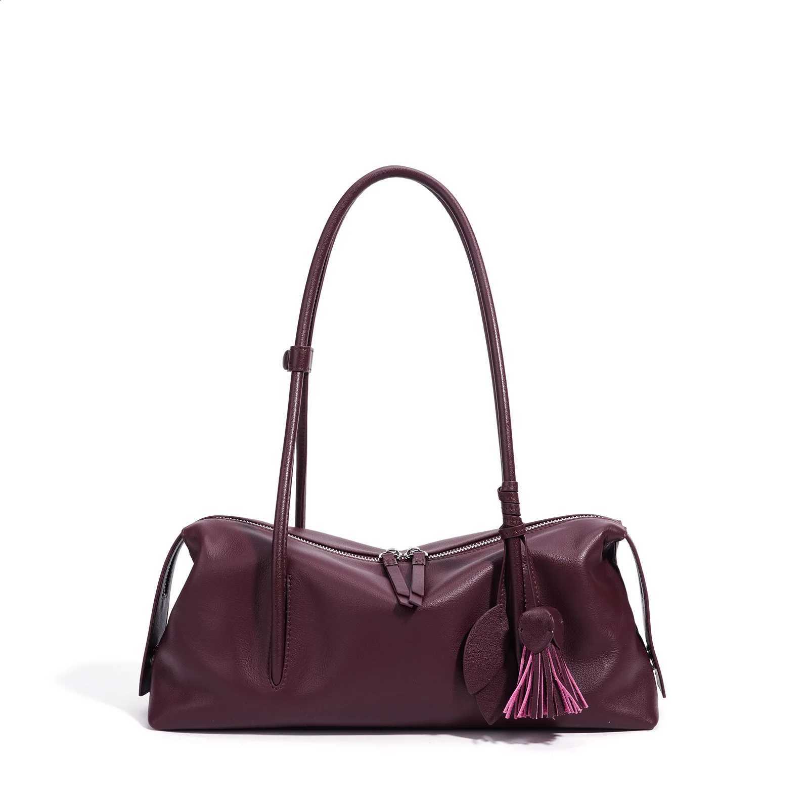 Female Handbags YANATATI Underarm Bag Shoulder Bag Women Bags New Fashion 2025 Genuine Cowhide Leather H2609051