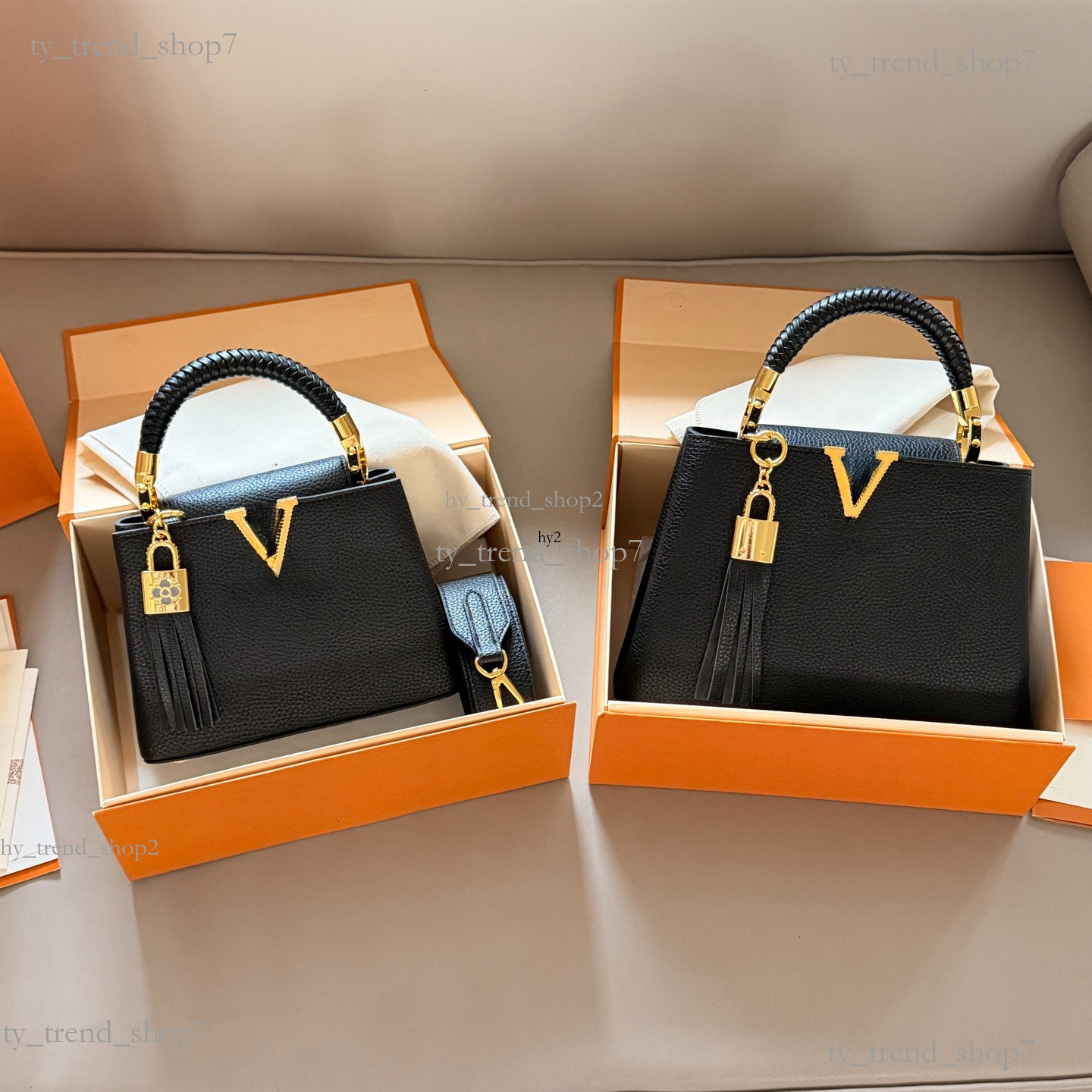 2026 New Arrivals luxury shoulder bag capucines monogram Designer side soul Willow nail bag large leather travel Bag crossbody bags f1d