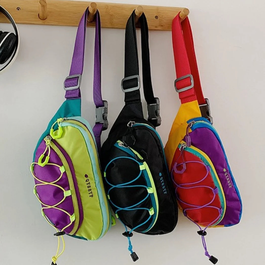 Hiking Waterproof Lightweight Crossbody Bag Convenient Waist Pack Simple Chest Large Capacity Single Shoulder Sling 260917