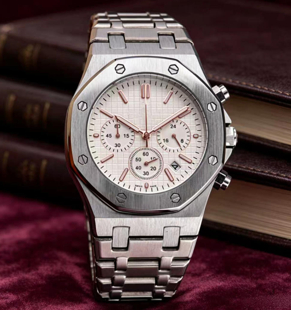 Watch for Men 43MM High Quality Luxury Men's Watch Sapphire Glass Stainless Steel AAA Quality Quartz Automatic Machinery Watch