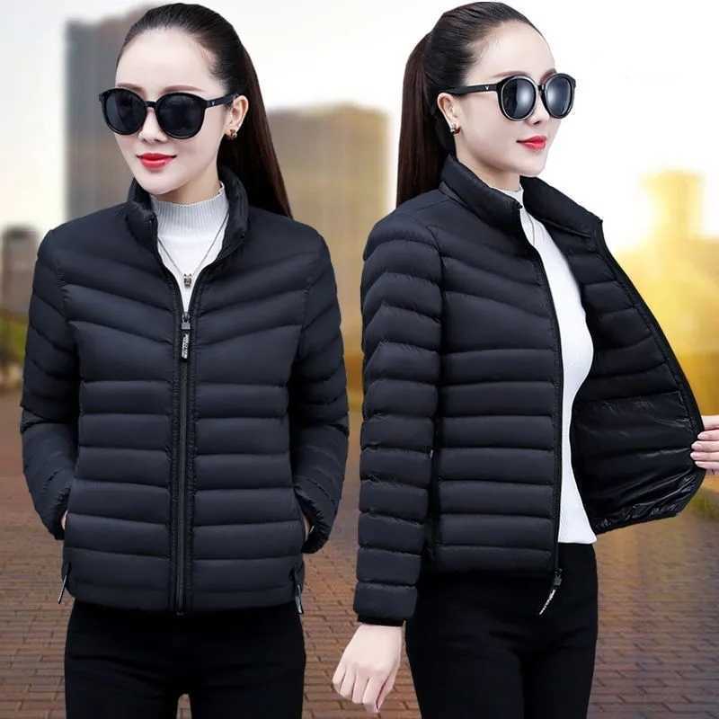 Coat Short Cotton-padded 2026 Women's Winter New Female Slim Thin Tide Ins Jacket Thin Joker Self-cultivation Overcoat H260917
