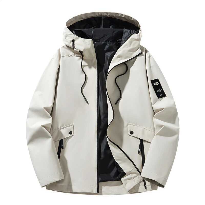 2025 Spring Summer Jackets Hot selling Men's Windproof Cycling Zipper New Casual Work Fashion Outdoor Adventure Jack C260917