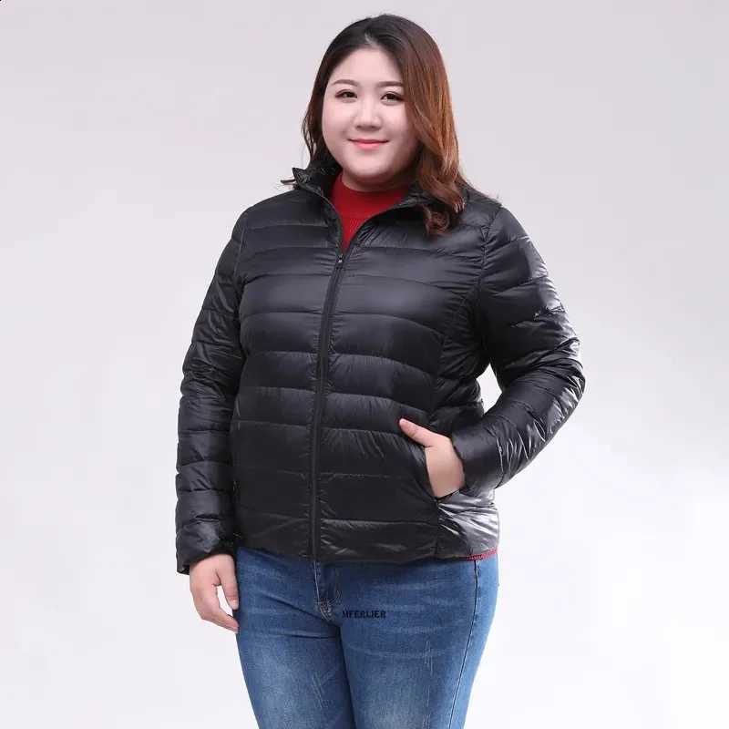 Plus Size 10XL 170kg Winter Women Warm Parka Thick Jackets Big Size Down Parkas Stand Collar Thicken Big Jackets with Pockets H260917