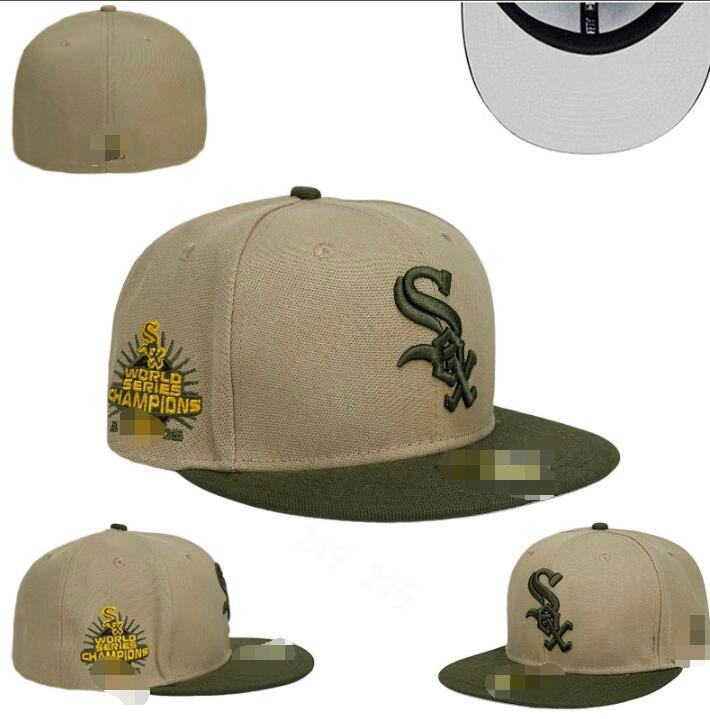2026 Baseball White Sox Champs Mens Baseball Team 2025 World Series Champions Full Closed Caps Summer Letter Bone Size caps Casual Sport Flat Fitted