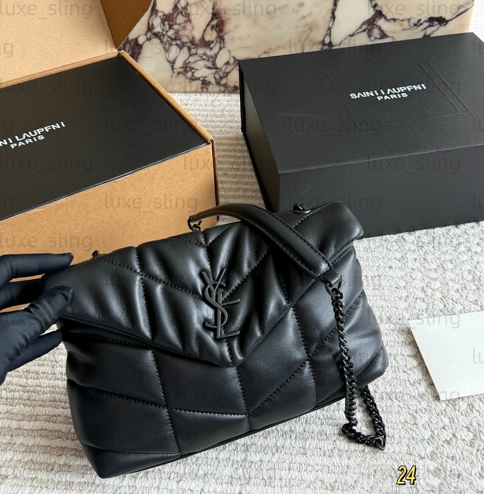 15A Designer Bags 2026 Trends tote bag Loulou Puffer Puff Cloud Wrap chain bag for women vintage Soft sheepskin shoulder bag crossbody package Hardw