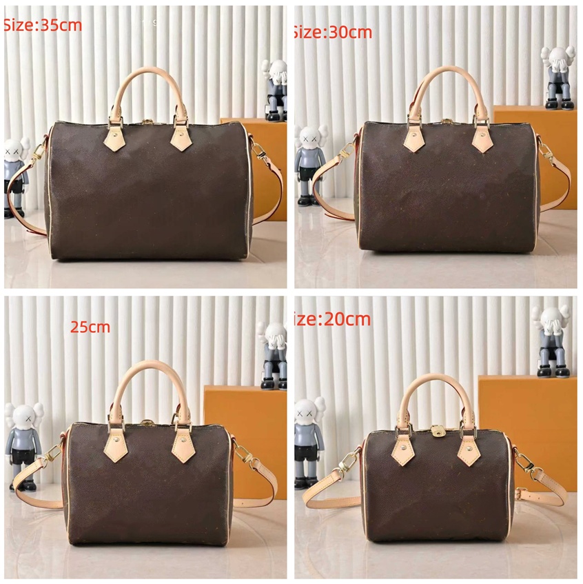 10A 30cmNano Speedys10A P9 Genuine Leathers designer bags SpeedsysPillow handbag Luxury Crossbody Shoulder Bag messenger 20cm 25 30 35 SP Boston Bag
