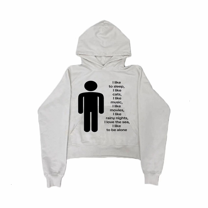 American y2k Harajuku street vintage trend autumn and winter unique hip-hop punk print for both men and women pullover hoodie260915