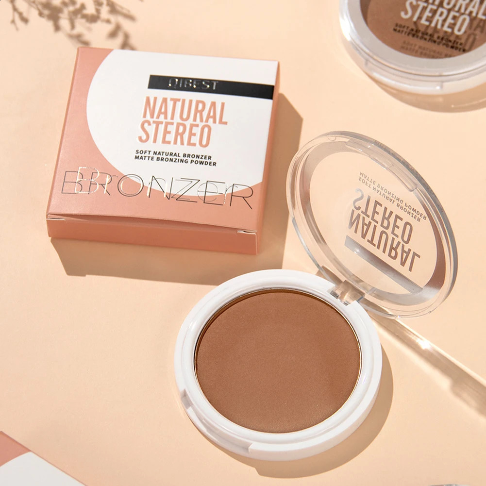 Matte Contouring Bronzer Powder Natural Easy To Blend Highlighter Contour Palette Enhance Face Complexion Cosmetics Makeup 260917