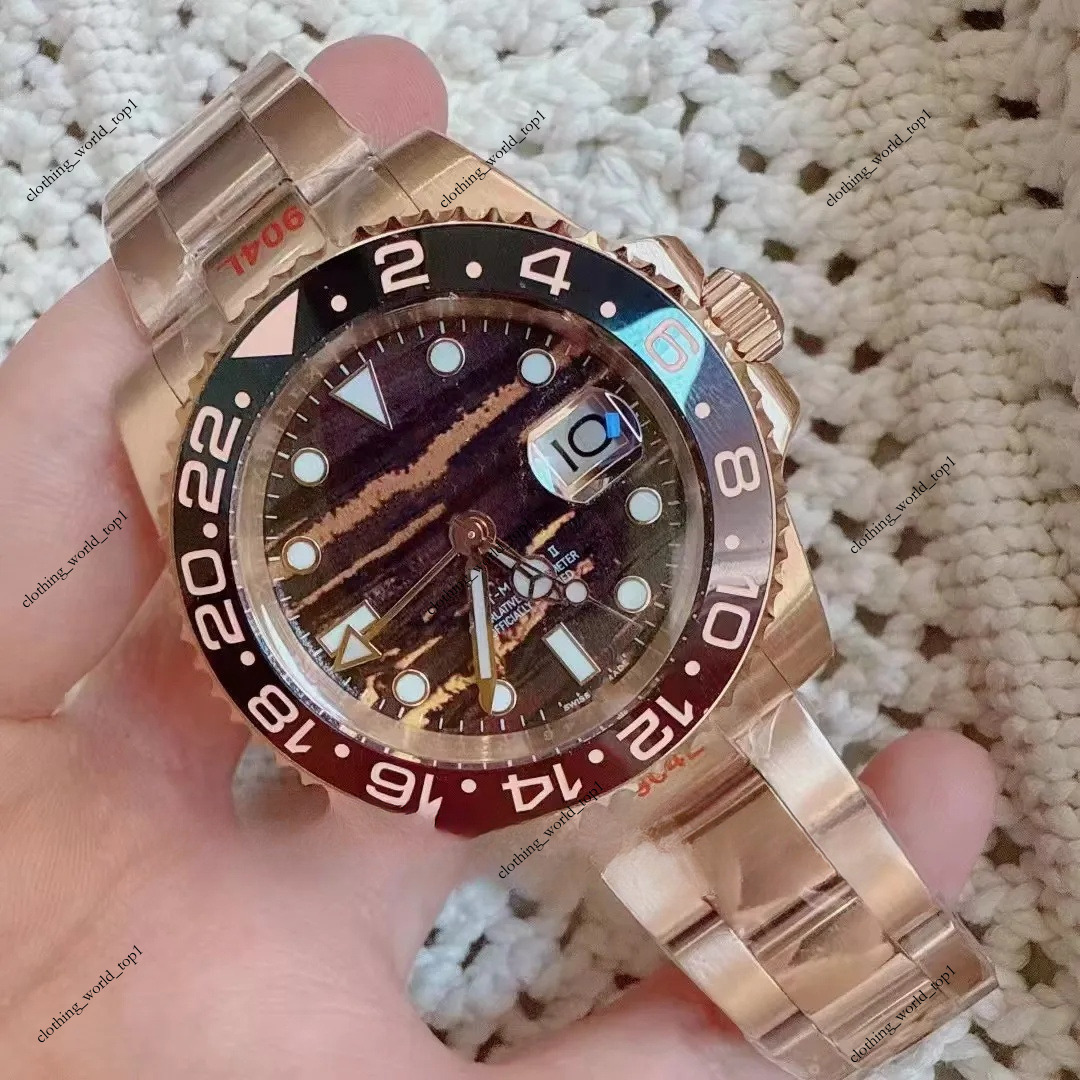 Mens Luxury Watches, 3235 Mechanical Movement Timepiece with Ceramic Bezel, Sapphire Crystal, and Stainless Steel Champagne Band - Daily Use 671