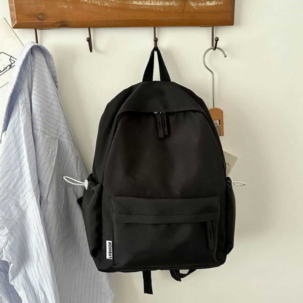 Pack Creative Small Solid Color Backpack Korean Style Handbag Student Shoulder Bag Solid Color Casual Backpack TravelT260917