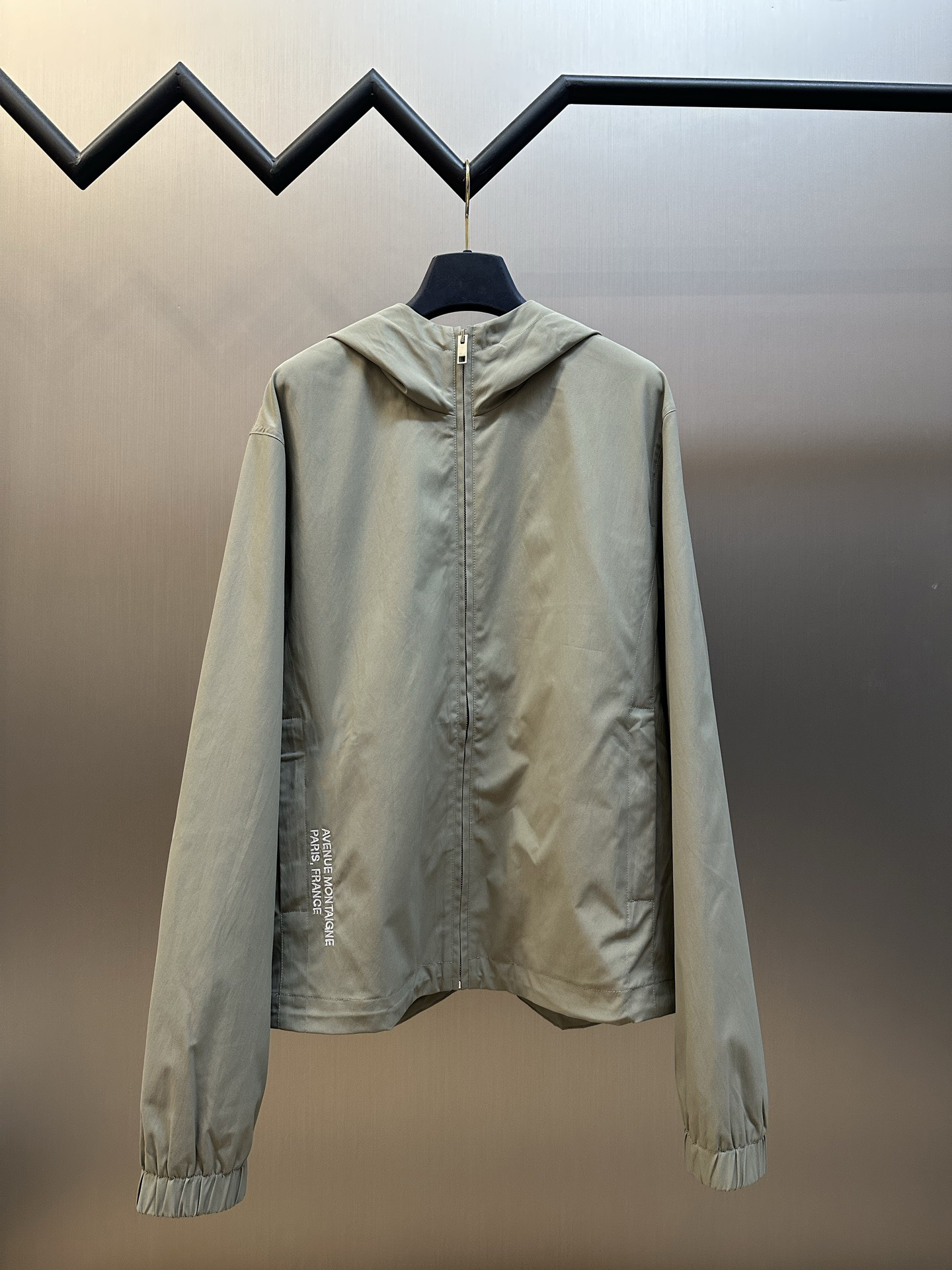 Men's plus size Outerwear & Coats Water Resistant Quick Dry Thin Skin Windbreaker Hoodies Sun Proof Jackets Reflective SIZE S-xL 53473