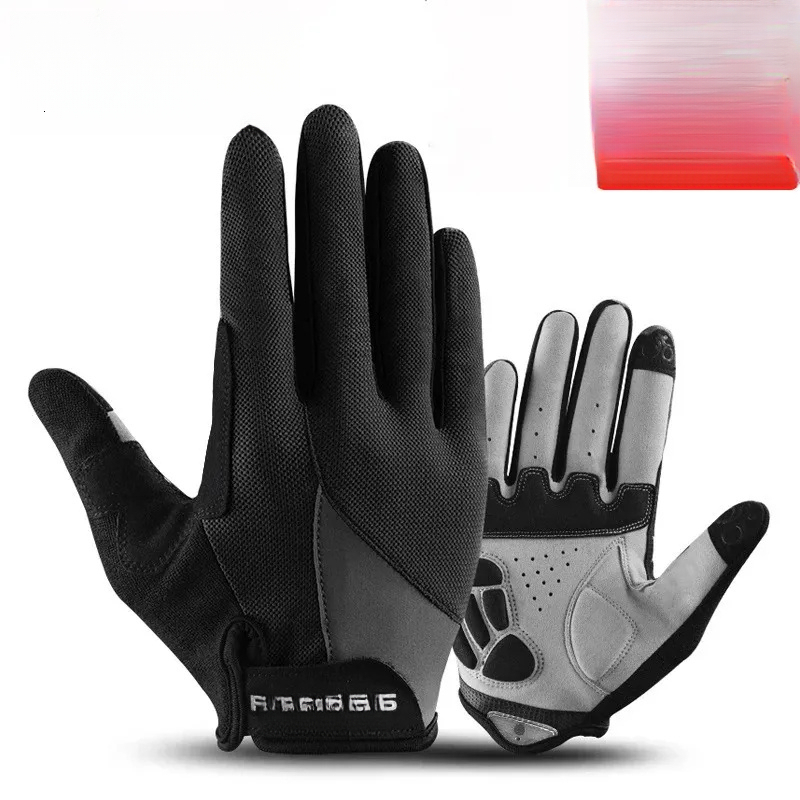 ROCKBROS Windproof Cycling Gloves Bicycle Touch Screen Riding Glove Thermal Warm Motorcycle Winter Autumn Bike Clothing 260917