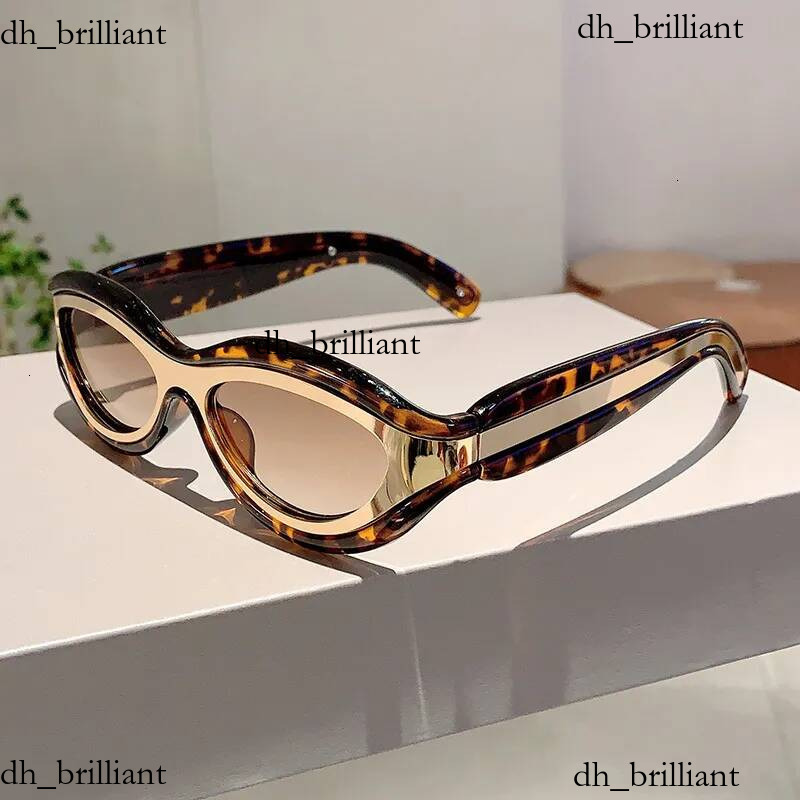 Designer De Luxe Mode Cat Eye Y2K Nouvelles Lunettes De Soleil Style De Rue Anti-éblouissement Lunettes De Cyclisme En Plein Air À La Mode Marque