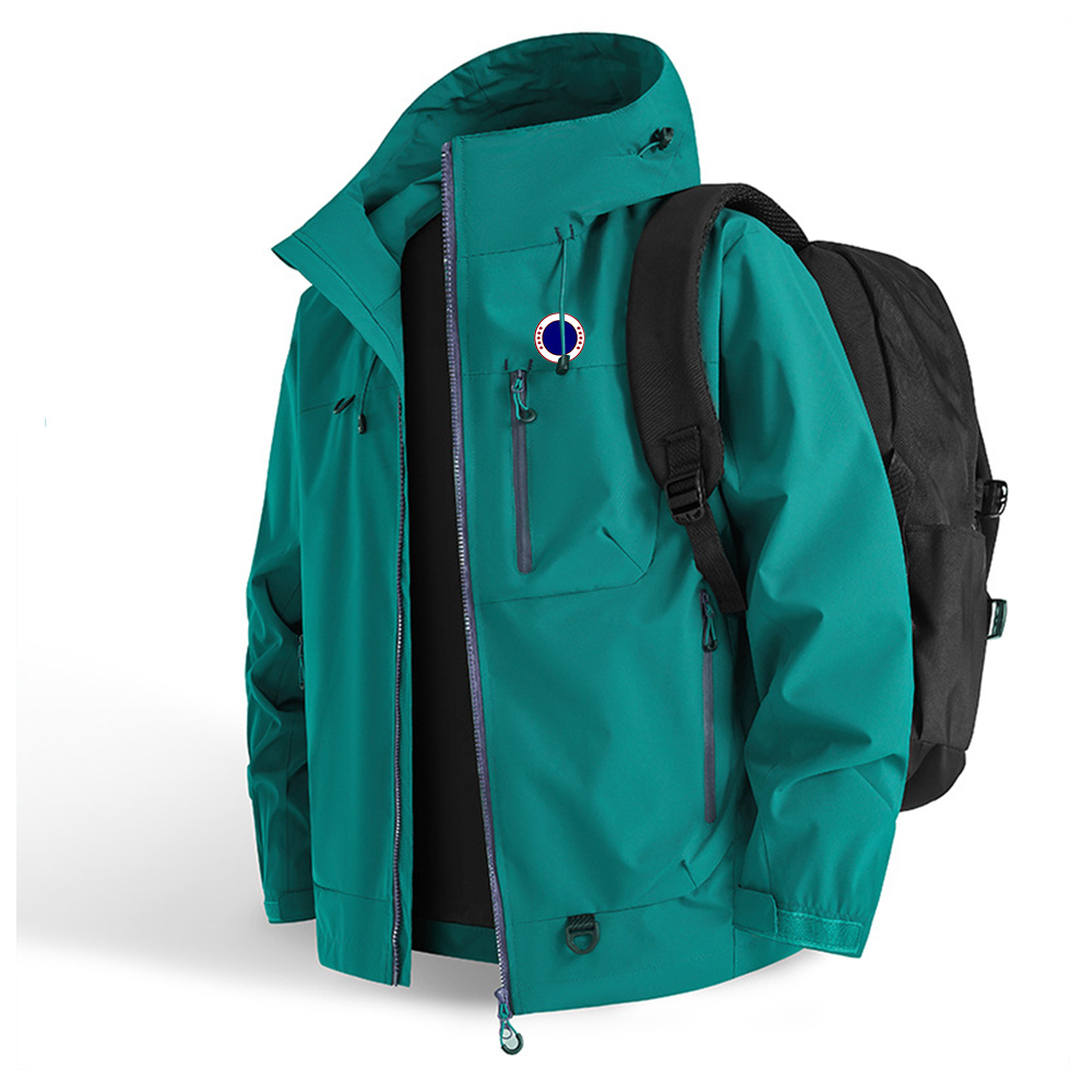 Men's Outdoor Hiking Jacket Women's Waterproof Coats Autumn Camping Anti-Scratch Breathable Casual Jackets Travel Hooded Coat