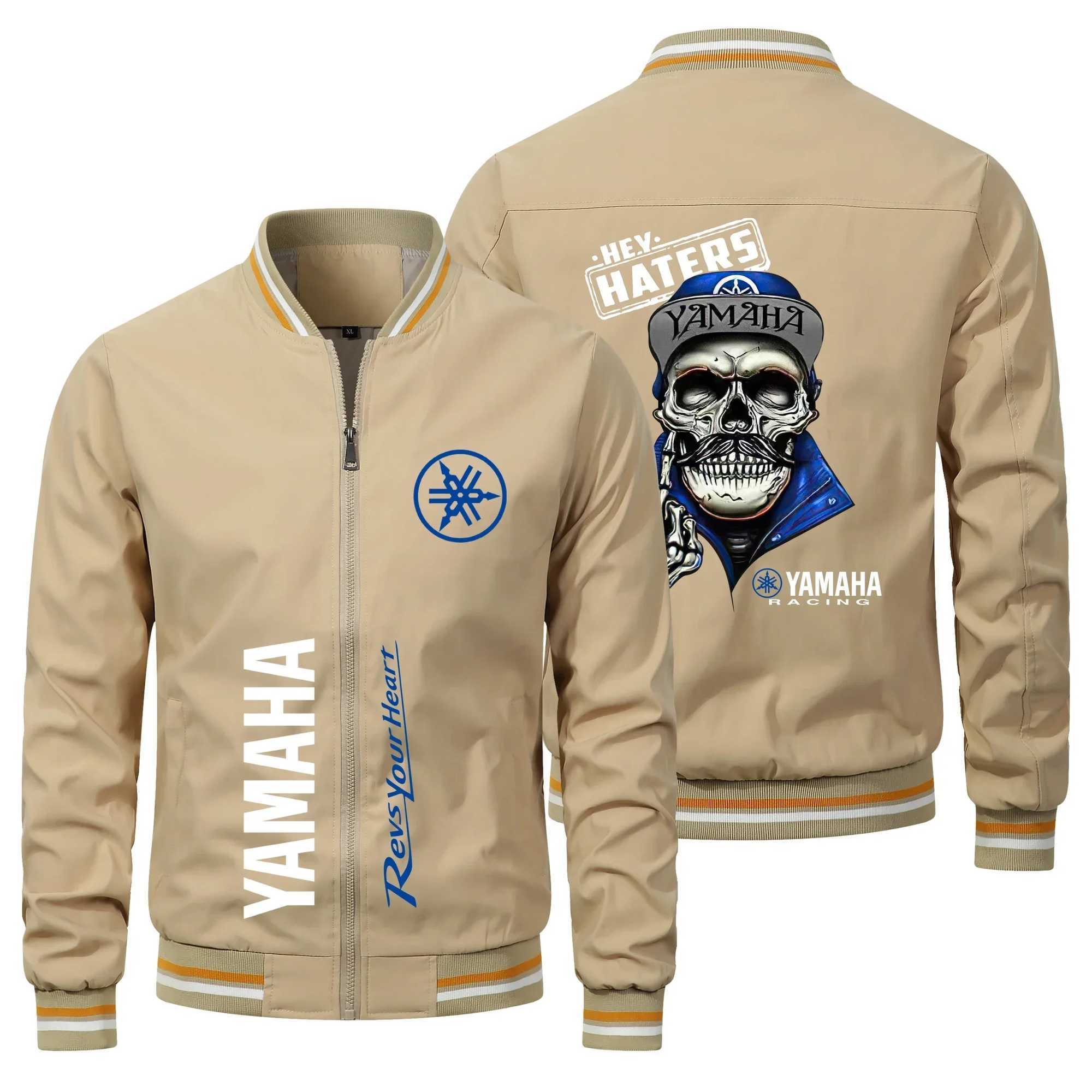 2026 New Motorcycle Jackets Yamaha Hip-hop Harajuku Bomber Jacket Sportswear Biker Jacket Yamaha R1 Jacket Men Clothing S2609172FLI