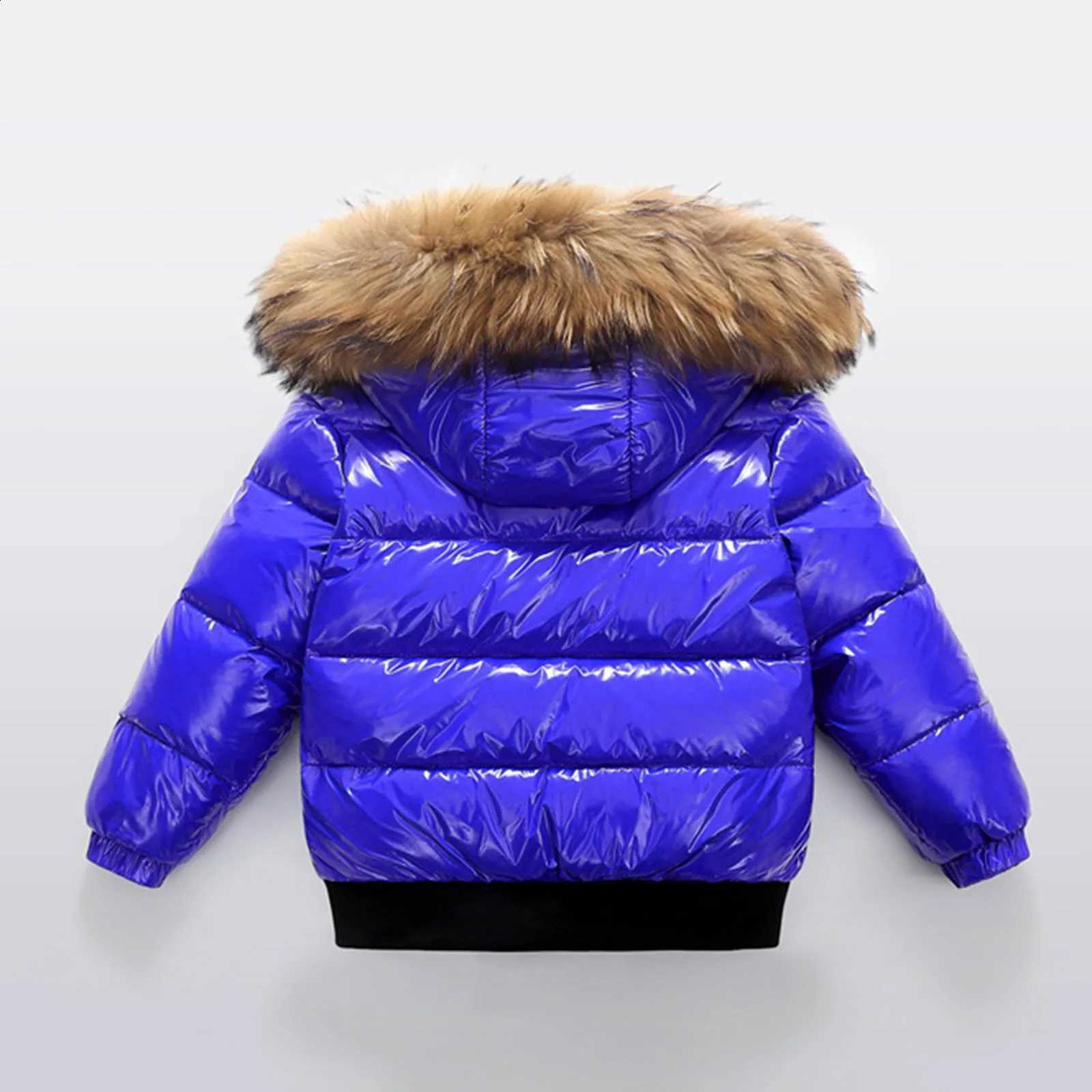 Boys Kids Hooded Coats For And Girls Winter Zip Up Warm Jacket Kid Cotton Padded Down Outerwear Cold Weather Overcoat 2025 J260917