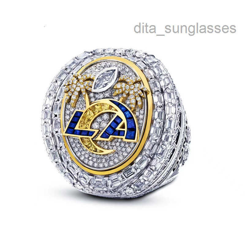 high Quality 9 Players Name Ring STAFFORD KUPP DONALD World Series National Football Rams Team Championship Ring With Wo