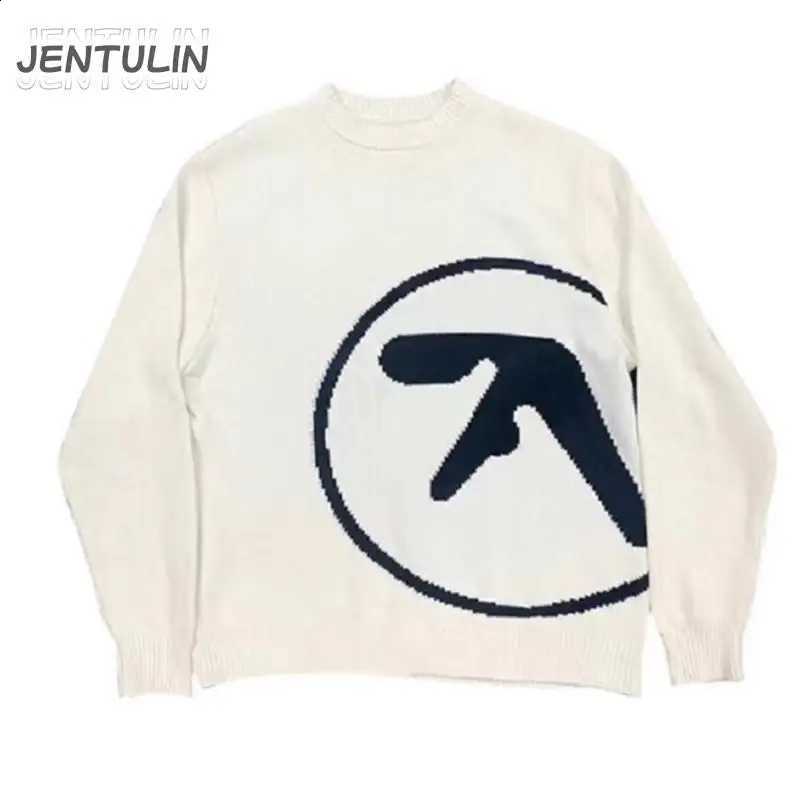 Punk Women's Knitted Hip Hop Streetwear Sweater Vintage Unisex Fall Winter Casual Y2k Pullover Gothic Clothes 90s Grunge Sweater X260916