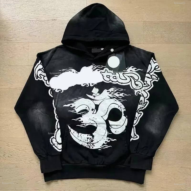 Hell Hoodies Designer Man Hoodie Sweater Tracksuits Studios Sport Graphic Hoodie Zip Up Hoodie Trend Fashion Hip Hop Street Hoodie Men Women Hoodie