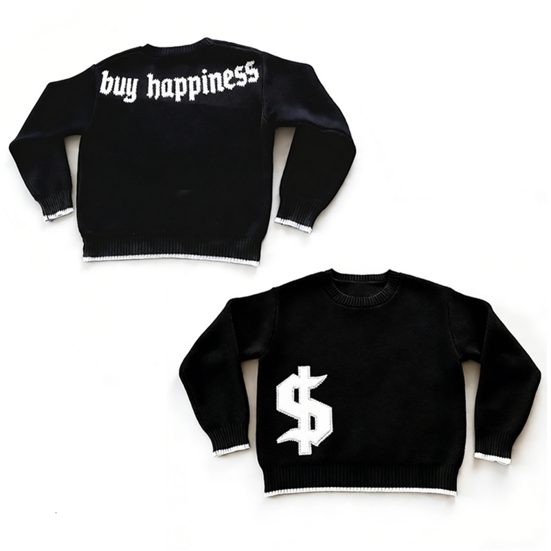 Men Stripe Punk Aesthetics Graphic Print Y2k Knitted sweater Rock Gothic Fashion Streetwear Pullover Hip Hop Oversized Knitt Top 260908