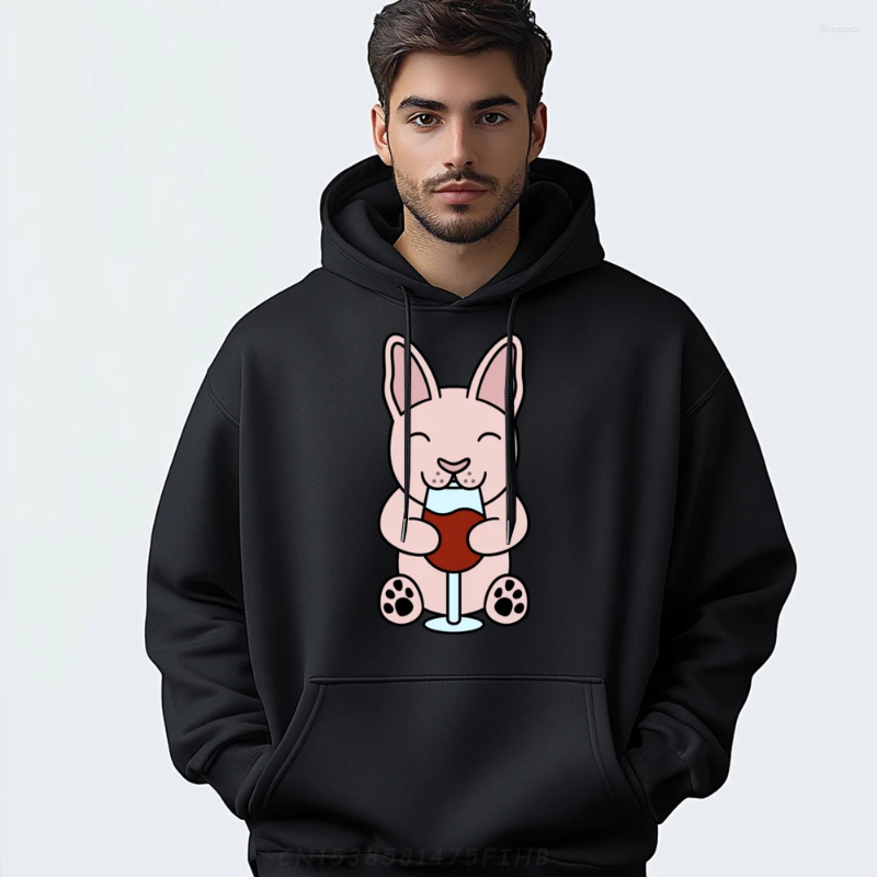 Men's Hoodies Wine Lover Sphynx Plain Hoodie Fall Tops Man Tees Long Sleeve Pullover For Men