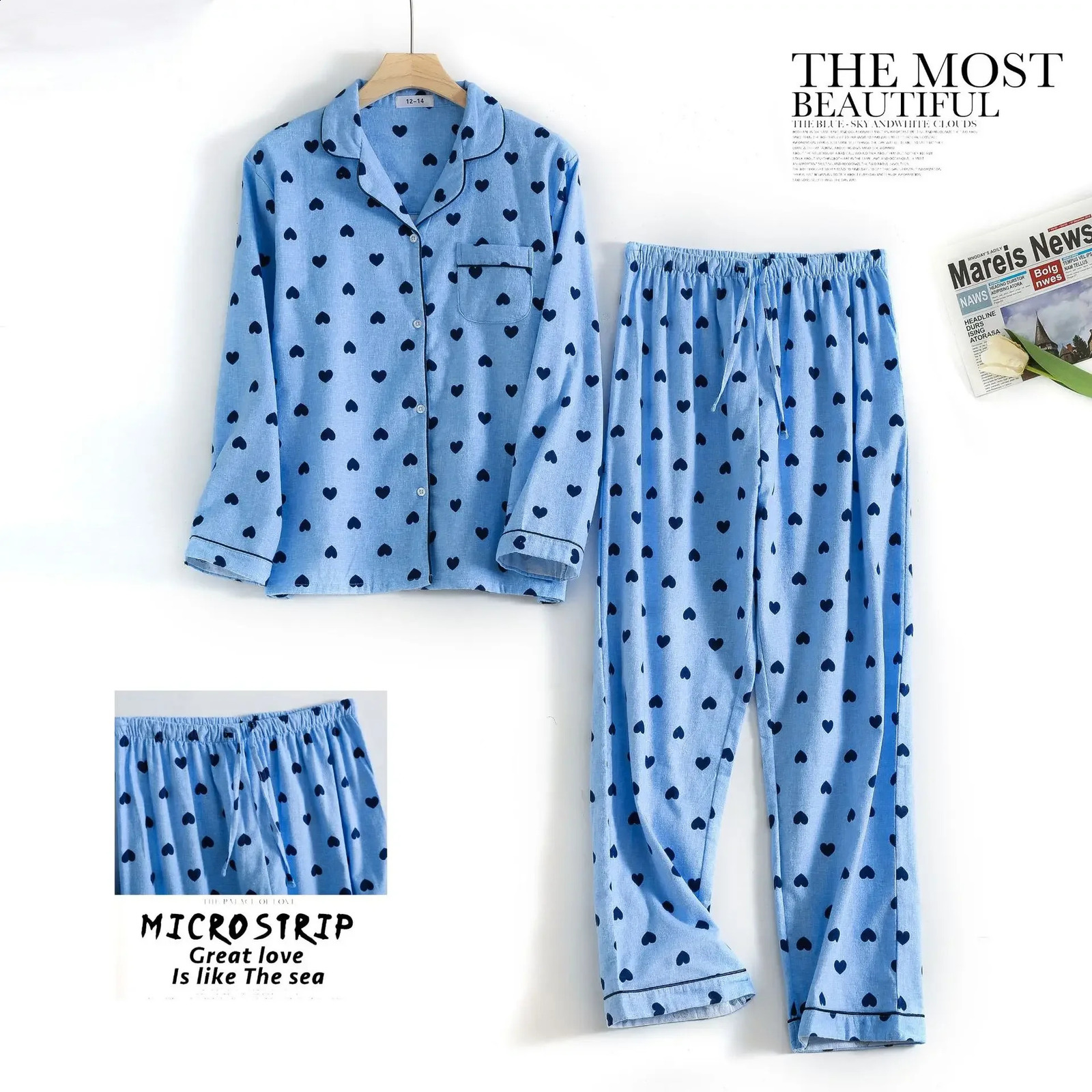 Multi Colors S-3xl Sizes Women's Winter Pajamas Set Cotton Flannel Long-sleeved Long Trousers Suit for Women Sleepwear Clothes 260916