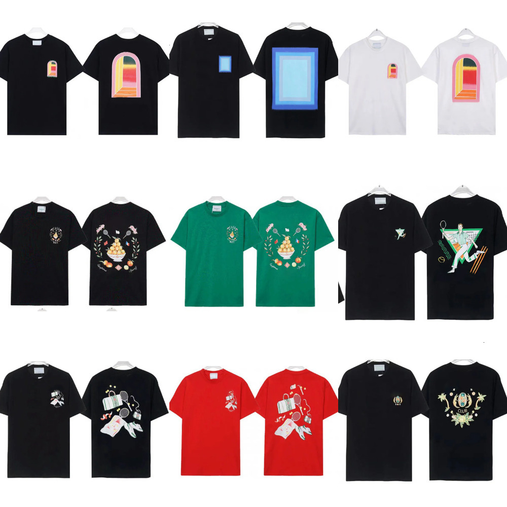 Designer Men's T-shirt Summer New Style Classic Pattern Printing Streetwear Men And Women The Same Style Loose And Casual Pure Cotton Short-sle