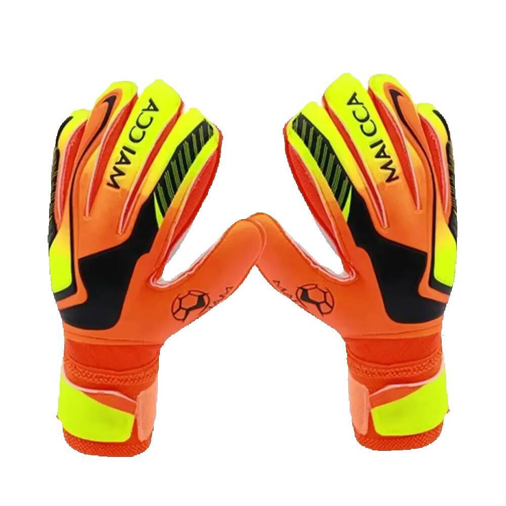 2026 New 1 Pair Nonslip Soccer Goalie Gloves Protective Fingers Latex Game Goalkeeper Anti Slip outdoor Wearresistant 250915 Free Shipping