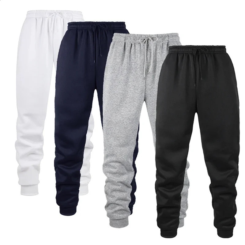 For Men Autumn and Winter Casual Jogging Pants Fleece Sweatpants for Soft and Comfortable Workout 260917