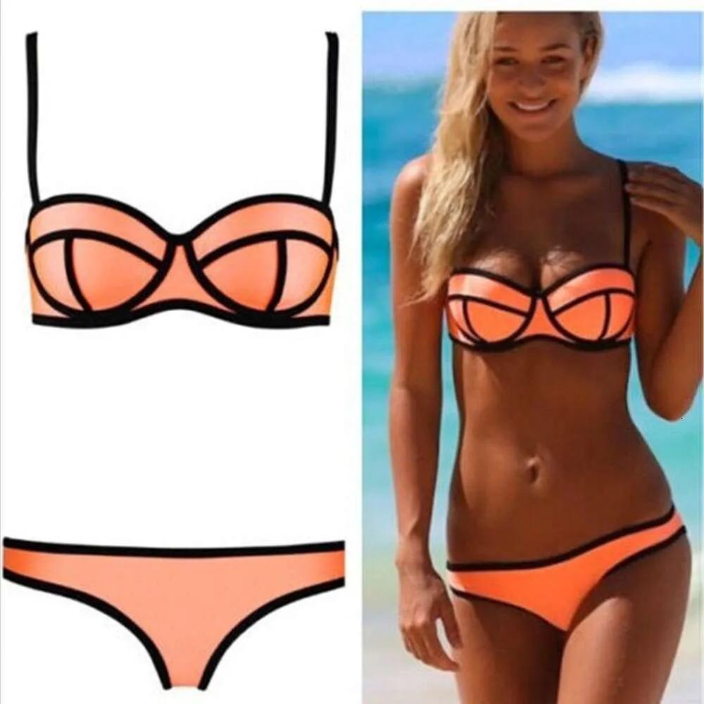 Bathing Suits Designer Bikini Fashion Swimsuit Swimwear Luxury Sexy Swim Suit One Piece Swimsuit Womens Black Sunscreen Quick Drying Polyester Monog