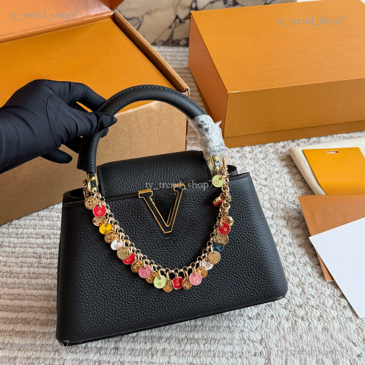 High quality New Arrivals luxury shoulder bag capucines monogram Designer side soul Willow nail bag lvslvs large leather travel Bag crossbody bags c