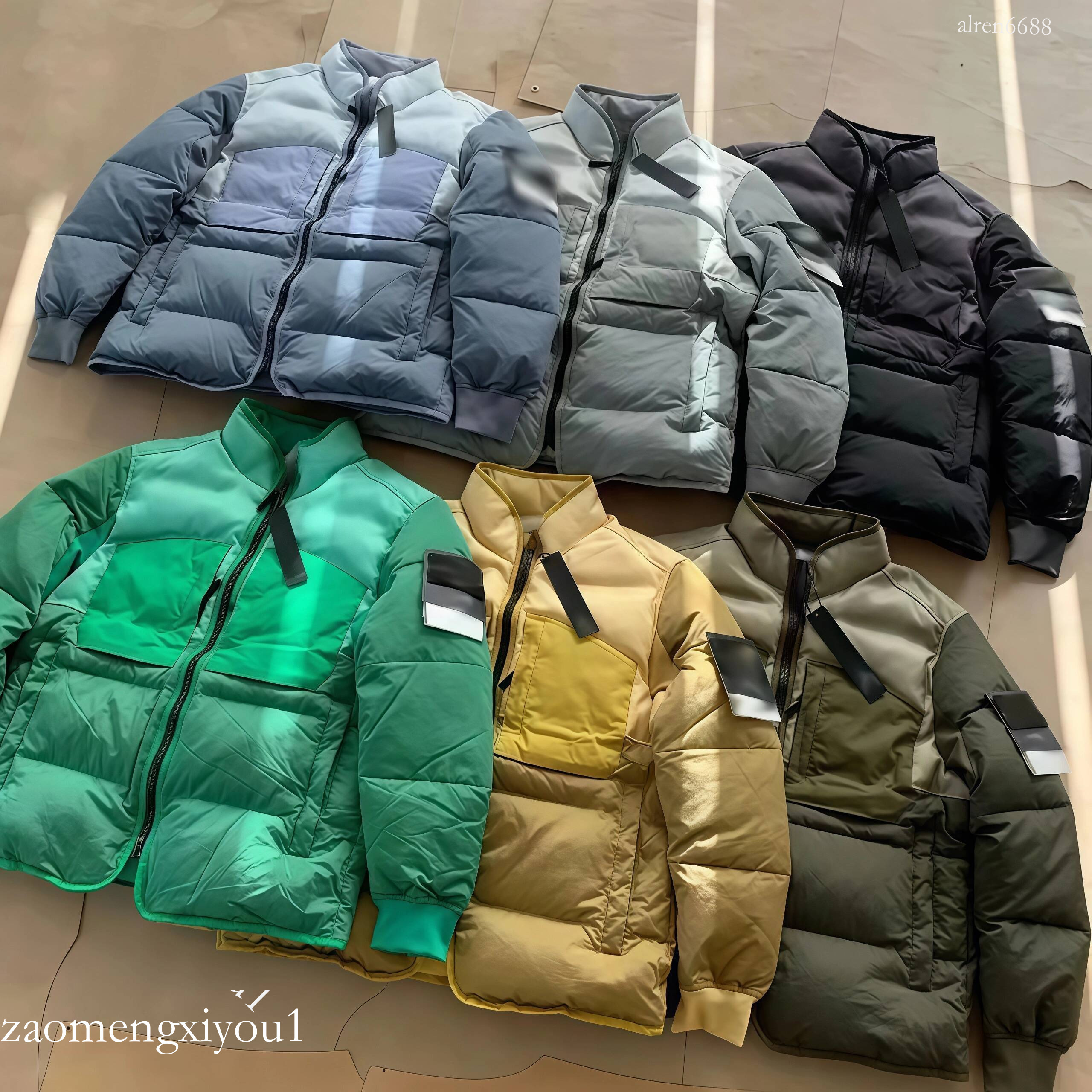 Stone is jackets Puffer Jacket Men Spring Autumn Windrunner High Quty Mens Womens Coat Men Sports Windbreaker Jacket Men's designer jacket