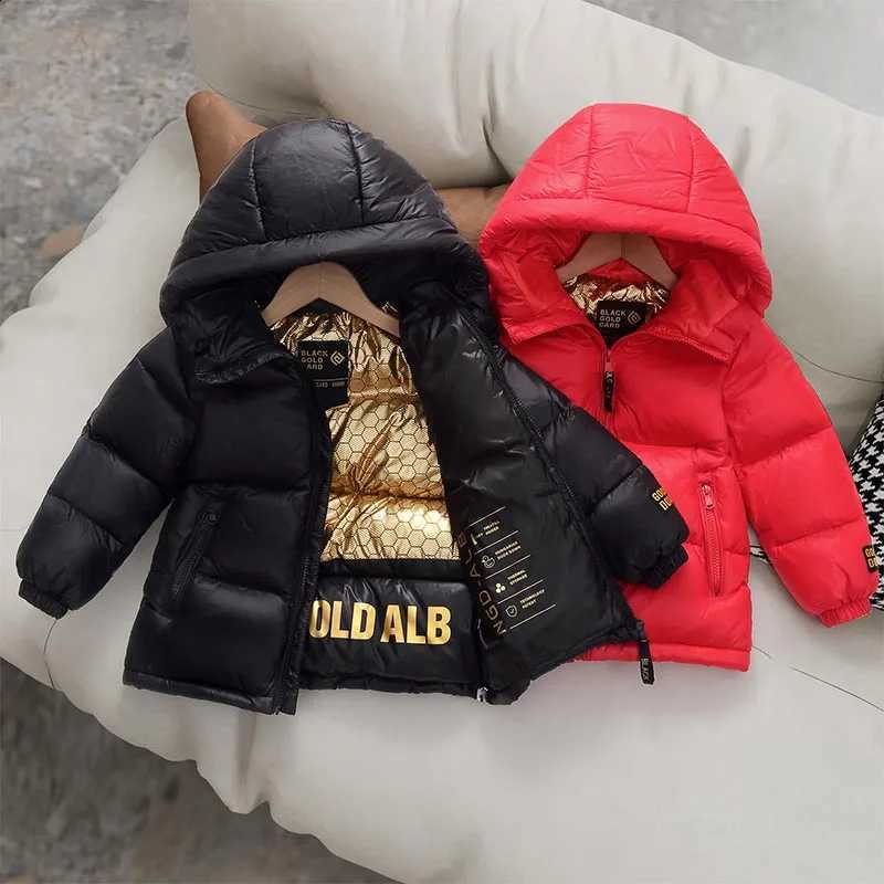 New Boy Winter Baby Girl Jacket Children's Thickened Warm 90% Duck Down Short Coat Toddler Snowsuit 1-13Y Kids Clothing Outwear J260917