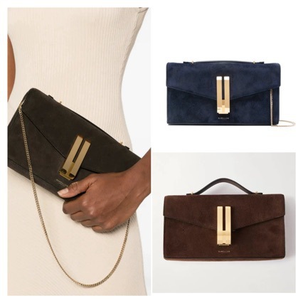 New spring and summer collection: Genuine leather handbag, stylish armpit small square bag, trendy shoulder and crossbody bag