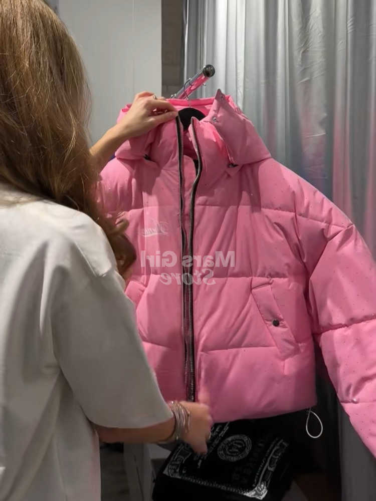 Jacket Winter Warm Fashion Women's Thick Hip-hop Coat Women's Vintage Zip Up Outerwear Casual Y2K Streetwear Fashion Parkas New H260917