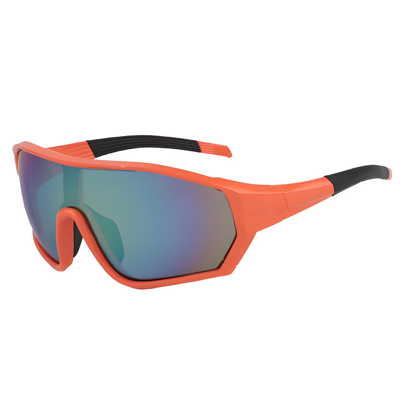 High-End Designer Sunglasses New Outdoor Large-Frame Sports Sunglasses, Men Women, Windproof Goggles For Mountaineering And Road Cycling 2026
