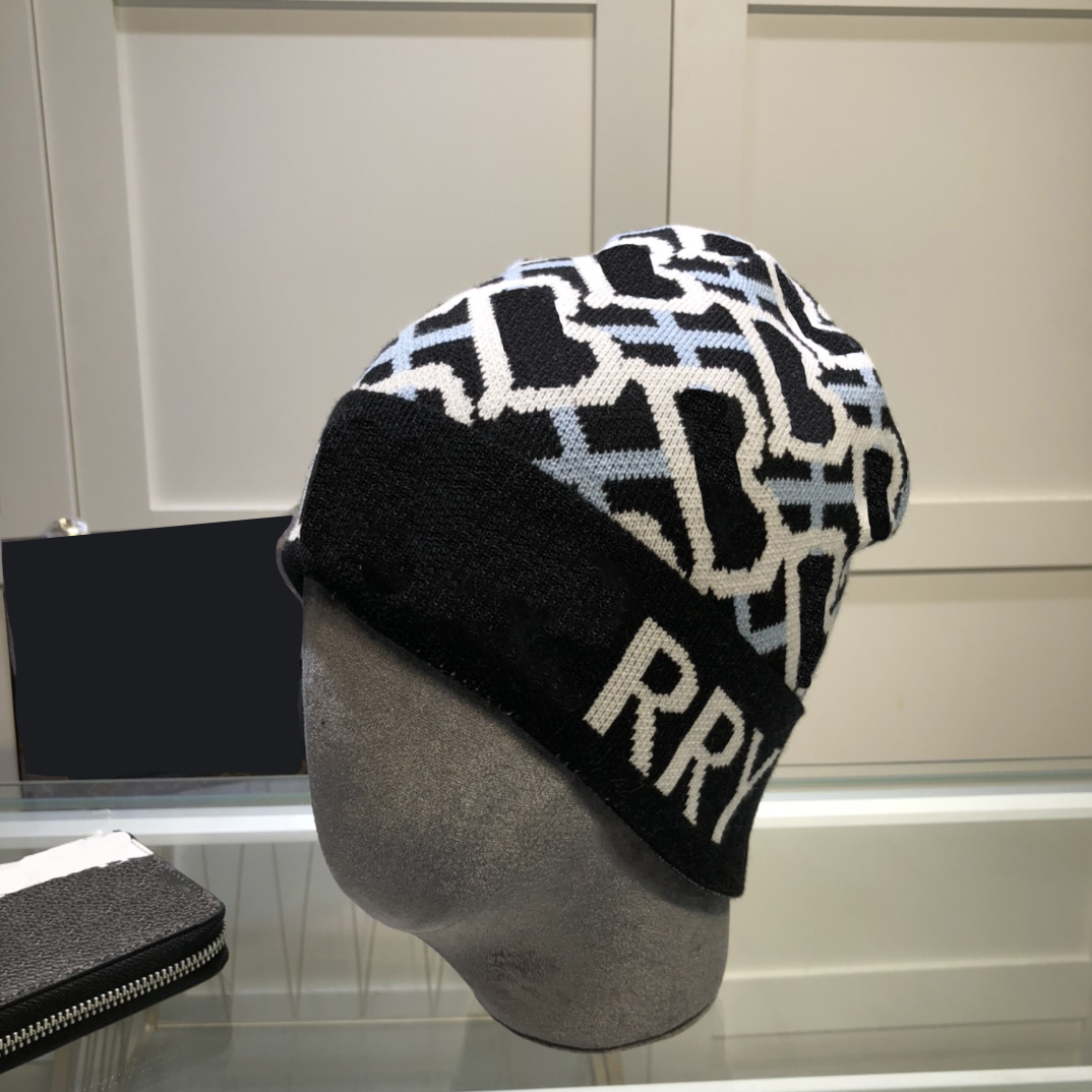 Unisex Winter Designer Beanie Classic Interlaced Jacquard Knitted Bonnet Elastic Comfortable Warm Head Cover For Outdoor Daily Casual Outfits
