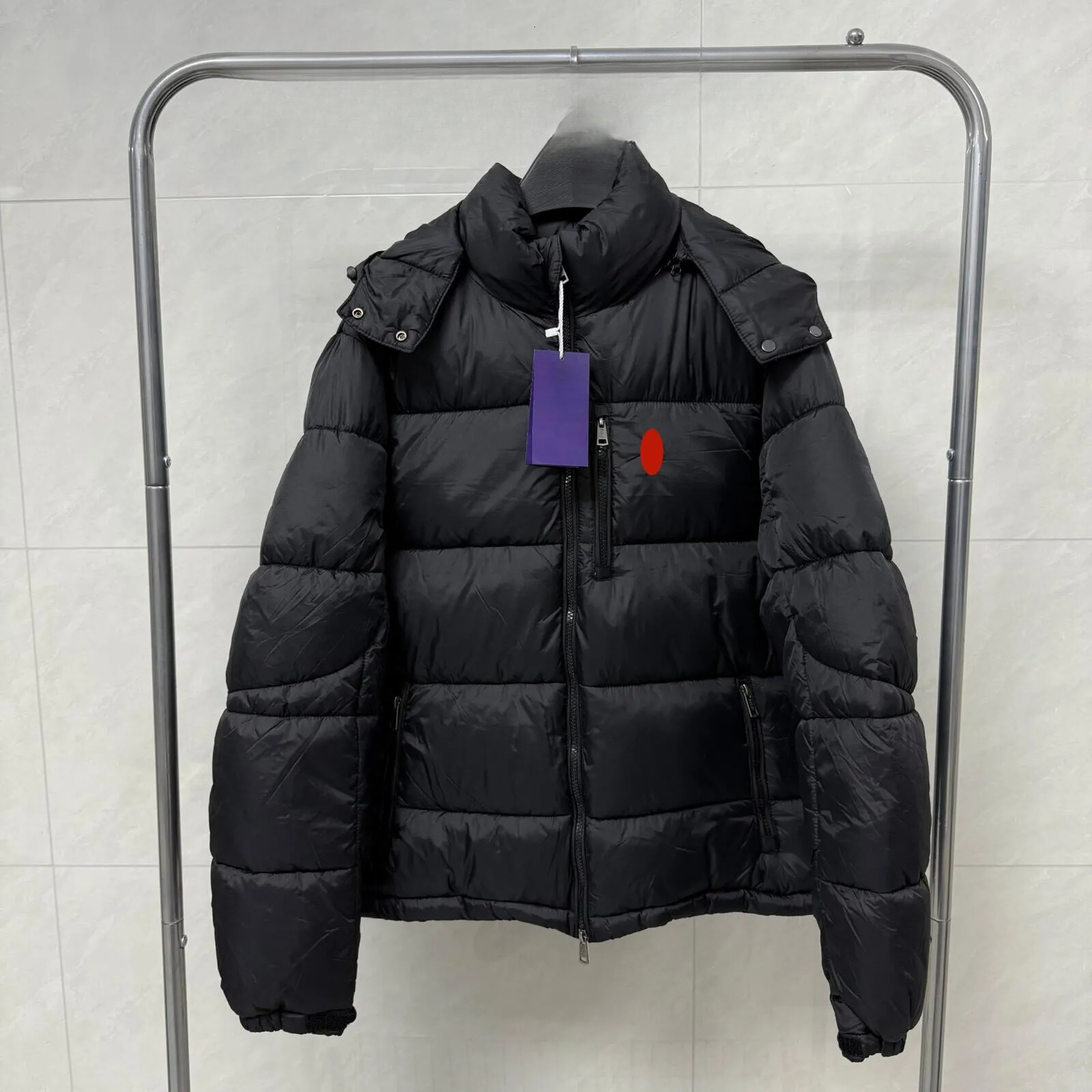 puffer Polo Hoodies jacket Women and Men Puffer Polo Down jacket Embroidered Polo Jackets Coats Zipper Designer Clothing Warm Removable Hoodie
