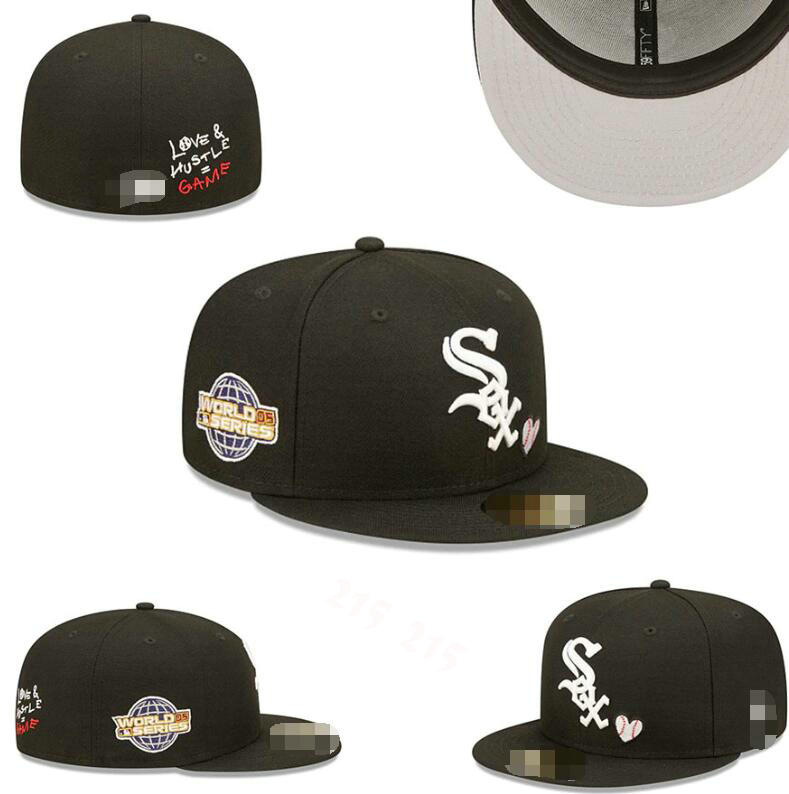 2026 Baseball White Sox Champs Mens Baseball Team 2025 World Series Champions Full Closed Caps Summer Letter Bone Size caps Casual Sport Flat Fitted