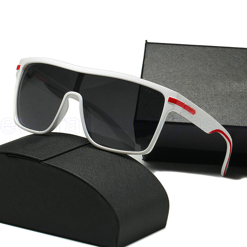 2026 Square Eyewear Collection sunglasses Brand Designer Linea Rossa Sunglass Male Retro Driving Fishing Oculos Uv400 Symbole Sunglasses With Triang