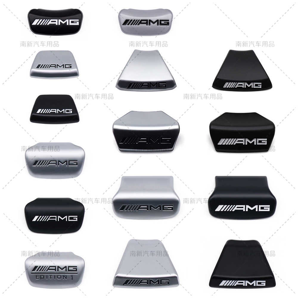 Suitable for Mercedes-Benz AMG steering wheel emblem C-Class E-Class E300L modified AMG logo car sticker interior decoration sticker L26917