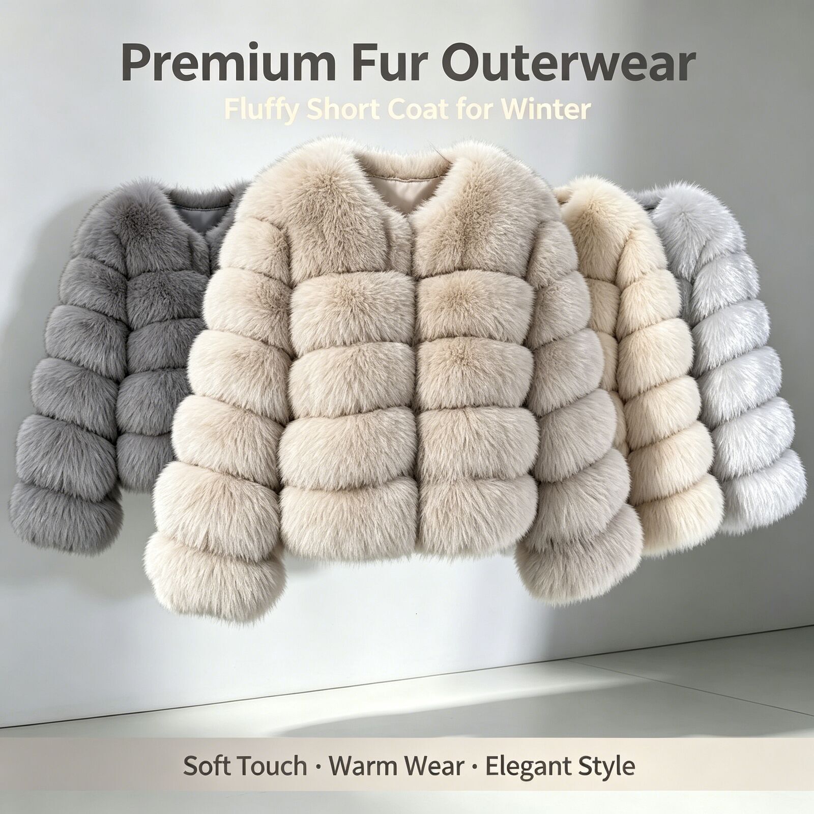 HOT QUNTINA Fur Coat Real Winter WomenS New Fashion Furry Raccoon Women Winter Fluffy Jacket Thick Warm Furry Outwear Faux Fur Coat 2026 casual XS